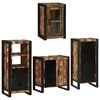 vidaXL Ensemble de mobilier de salle de bain 4 pc Multicolore