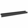 vidaXL Bordure de Pelouse 20 pc 100 x 10 x 8 cm Acier Noir