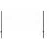 vidaXL Cl&ocirc;ture hexagonale avec poteau 50 x 1 m Acier recouvert de PVC