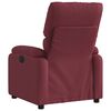 vidaXL Fauteuil inclinable Rouge bordeaux Tissu