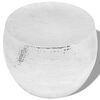 vidaXL Table basse ronde Aluminium Argent&eacute;