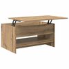 vidaXL Table basse Ch&ecirc;ne artisanal 80 x 50,5 x 41,5 cm