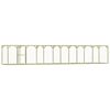 vidaXL Poulailler 1,5x9x1,5 m Pin&egrave;de impr&eacute;gn&eacute;e