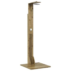 vidaXL Douche d'ext&eacute;rieur 214,5 cm Naturel