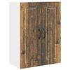 vidaXL Meuble mural PORTO Bois ancien 60 x 31 x 80 cm