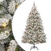 vidaXL Sapin de No&euml;l artificiel 270 cm 300 LED Blanc chaud