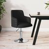 vidaXL Tabouret de bar Noir Tissu