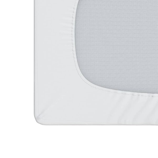 vidaXL Protège-matelas blanc 140x190 cm imperméable