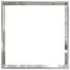 vidaXL Bordure de Pelouse Argent 40 x 40 x 13 cm Acier galvanis&eacute;