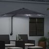 vidaXL Parasol de jardin Anthracite 248 x 248 x 148 cm