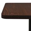vidaXL Table de bistro Cendre fonc&eacute; 78,5x78,5x107 cm