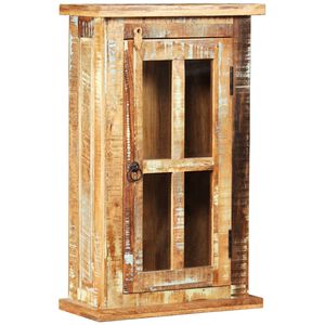 vidaXL Armoire murale Bois massif de r&eacute;cup&eacute;ration 44 x 21 x 72 cm