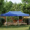vidaXL Tente pliable 3 x 6 m Bleu