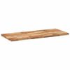 vidaXL Dessus de table rectangulaire 120x60x4 cm bois massif d'acacia