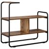 vidaXL Table console Bois ancien 80 x 35 x 75 cm Bois d'ing&eacute;nierie