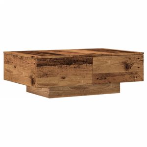 vidaXL Table basse vieux bois 90x60x31 cm bois d'ing&eacute;nierie