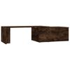 vidaXL Table basse Ch&ecirc;ne fum&eacute; 150x50x35 cm Bois d'ing&eacute;nierie
