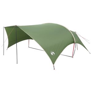 vidaXL Tarp de camping r&eacute;sistant &agrave; l'eau Vert 690 x 580 x 255 cm