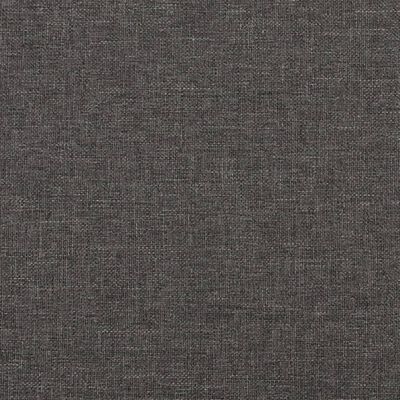 vidaXL Panneaux muraux 12 pcs Gris foncé 30x30 cm Tissu 1,08 m²