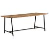 vidaXL Table &agrave; d&icirc;ner 180x90x75 cm bois de manguier massif
