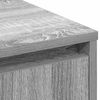 vidaXL Buffet LED Gris Sonoma 90 x 32 x 75 cm Bois d'ing&eacute;nierie