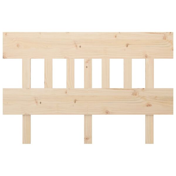vidaXL T&ecirc;te de lit 163,5x3x81 cm Bois massif de pin
