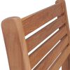 vidaXL Chaises de jardin lot de 4 et coussins vert Bois de teck solide