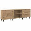 vidaXL Meuble TV 150 x 30 x 50 cm ch&ecirc;ne artisanal Bois d'ing&eacute;nierie