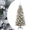 vidaXL Sapin de No&euml;l artificiel avec boules 150 cm 150 LED Blanc chaud