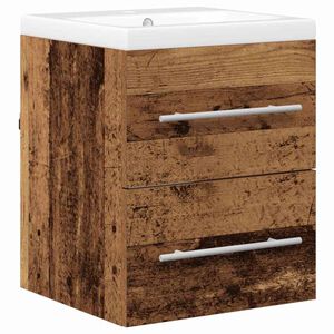 vidaXL Meuble de Lavabo de Salle de Bain Marron 42 x 39 x 52 cm