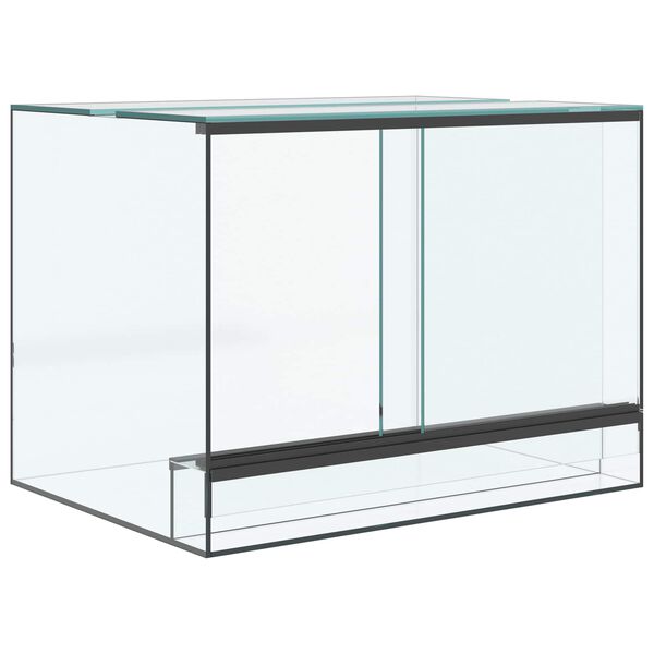 vidaXL Terrarium avec stockage Transparent 40 x 30 x 30 cm Verre