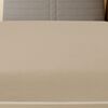 vidaXL Drap-housse Jersey Taupe 180x200 cm Coton