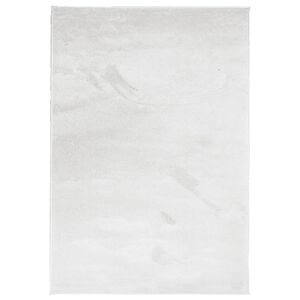 vidaXL Tapis OVIEDO &agrave; poils courts gris 140x200 cm