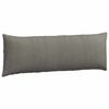vidaXL Coussins de canap&eacute; 2 pcs Gris clair 120 x 40 cm