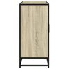 vidaXL Buffet chêne sonoma 92x35x76 cm bois d'ingénierie