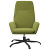 vidaXL Chaise de relaxation Vert clair Velours
