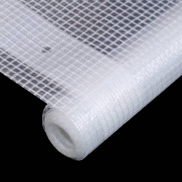 vidaXL Bâche Leno 260 g/m² 1,5 x 15 m Blanc