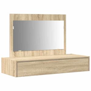 vidaXL Table de Toilette Marron 100 x 40 x 70 cm Bois d'ing&eacute;nierie