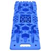vidaXL Planches de traction 2 pc Bleu 107x31x7 cm Nylon