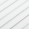 vidaXL Portes d'armoire &agrave; persiennes 4pcs blanc 61,5x39,4cm pin massif