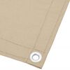 vidaXL &Eacute;cran de balcon beige 90x800 cm 100% polyester oxford