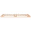 vidaXL Cadre de lit sans matelas 100x200 cm bois massif de pin