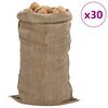 vidaXL Sacs en jute 30 pcs 65x135 cm 100 % jute 340 g/m&sup2;