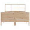vidaXL Lit biblioth&egrave;que sans matelas 140x200 cm bois massif de pin