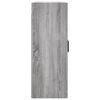 vidaXL Armoire murale sonoma gris 69,5x34x90 cm