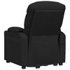vidaXL Fauteuil de massage Noir Tissu