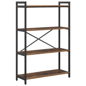vidaXL &Eacute;tag&egrave;re 80 x 30 x 120 cm Bois d'ing&eacute;nierie Bois ancien