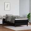 vidaXL Matelas de lit &agrave; ressorts ensach&eacute;s fermet&eacute; moyenne noir 120x190x20cm Similicuir
