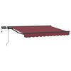 vidaXL Cadre de store manuel avec LEDs 3,5 x 2 m