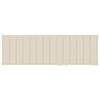 vidaXL Chaise longue de jardin avec coussin Bois d'acacia solide